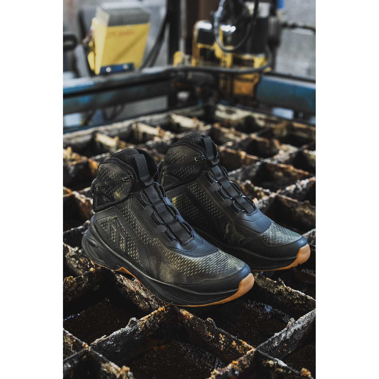 ICON Hooligan AF Boots - Gray Camo - US 12 3403-1452