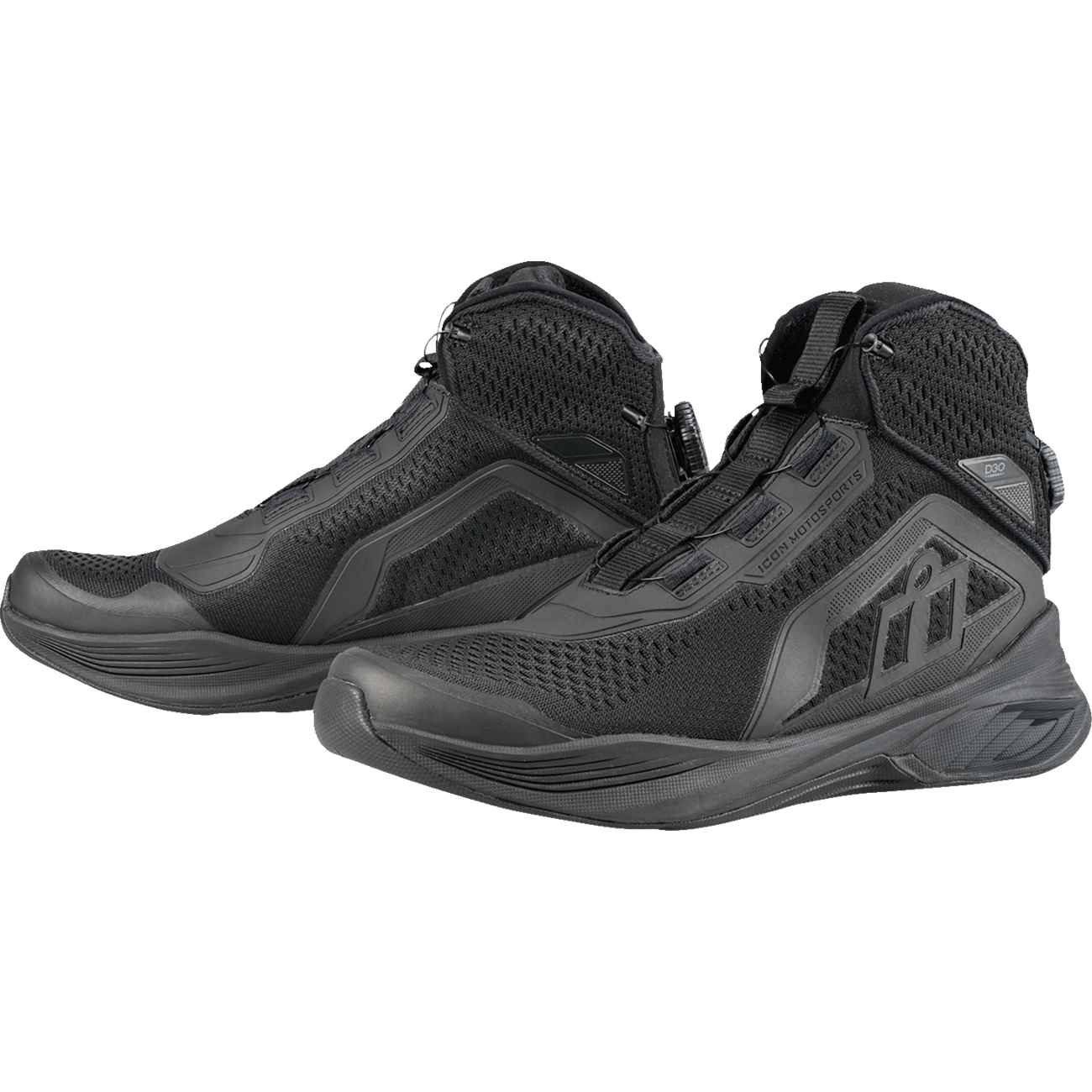 ICON Hooligan AF Boots - Black - US 8 3403-1458