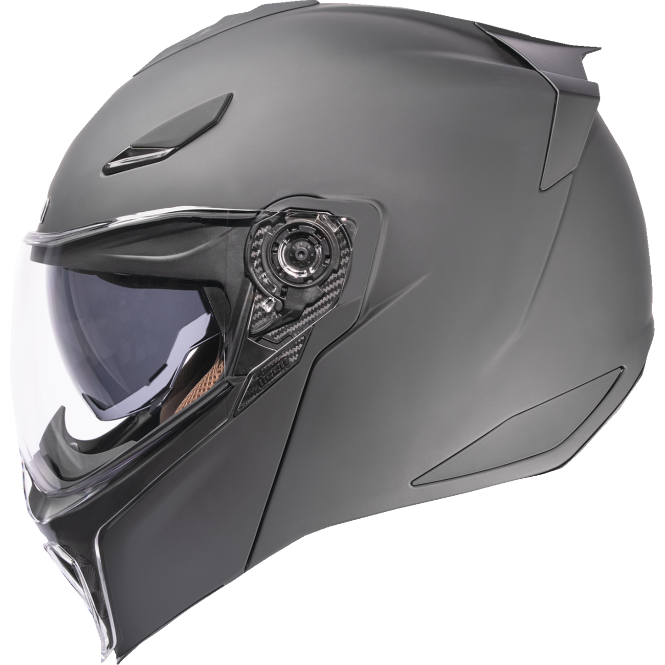 ICON Threshold™ Modular Helmet - Solid - Matte Black - Medium 0100-2693