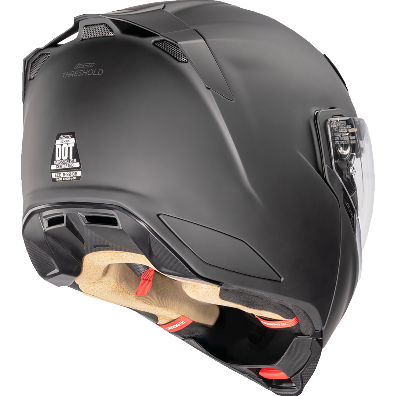 ICON Threshold™ Modular Helmet - Solid - Matte Black - Medium 0100-2693