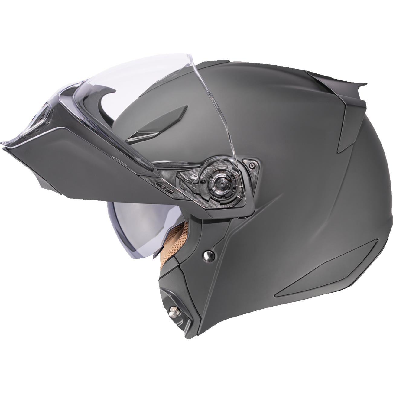 ICON Threshold™ Modular Helmet - Solid - Matte Black - Medium 0100-2693