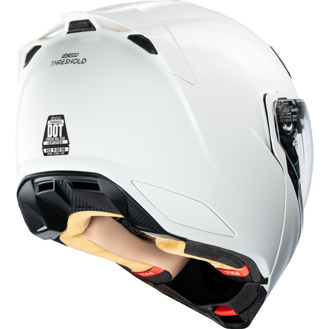 ICON Threshold™ Modular Helmet - Solid - Gloss White - XS 0100-2818