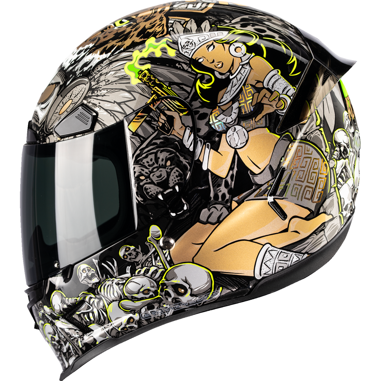 ICON Airframe Pro™ Helmet - Aztec Nine - Gold - Large 0101-19169