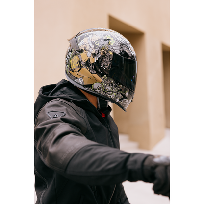ICON Airframe Pro™ Helmet - Aztec Nine - Gold - Large 0101-19169