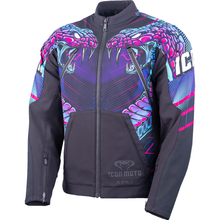 ICON Synthwave Merc3 Lazer Cobra™ Jacket - Black - 2XL 2820-7784