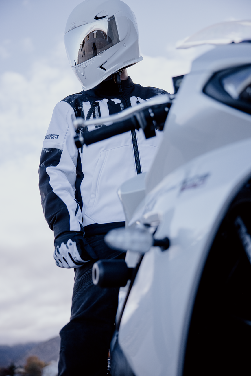 ICON Merc3 Anomaly™ Jacket - White - Small 2820-7923