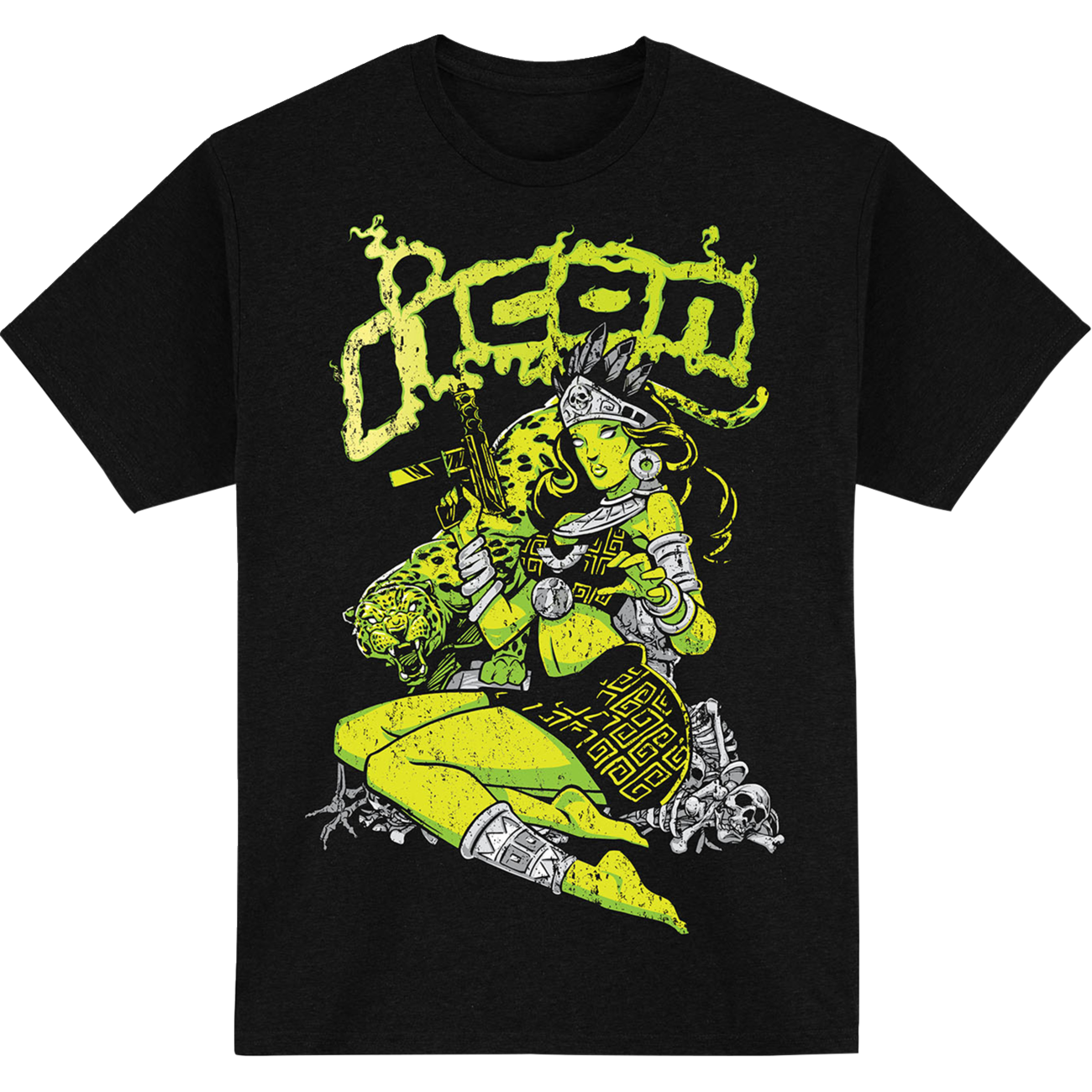 ICON Aztec Nine™ T-Shirt - Black - Large 3030-25574