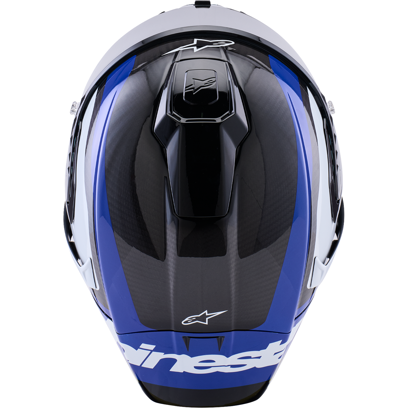 ALPINESTARS Supretech R10 Helmet - 22.06 - Arius - Gloss Black/White/Blue - XL 8203926-1647-XL