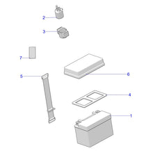 Polaris ATV Battery Cover, Part 5456833