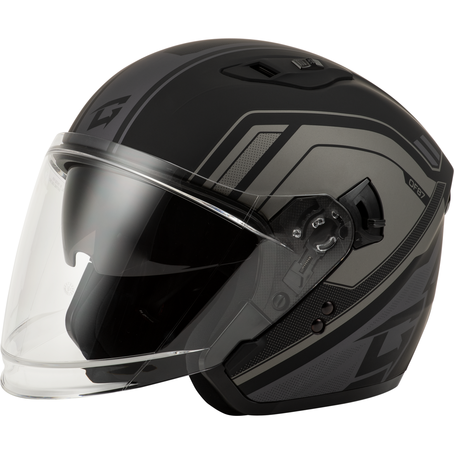 Of 87 Duke Helmet Matte Black/Grey 2x