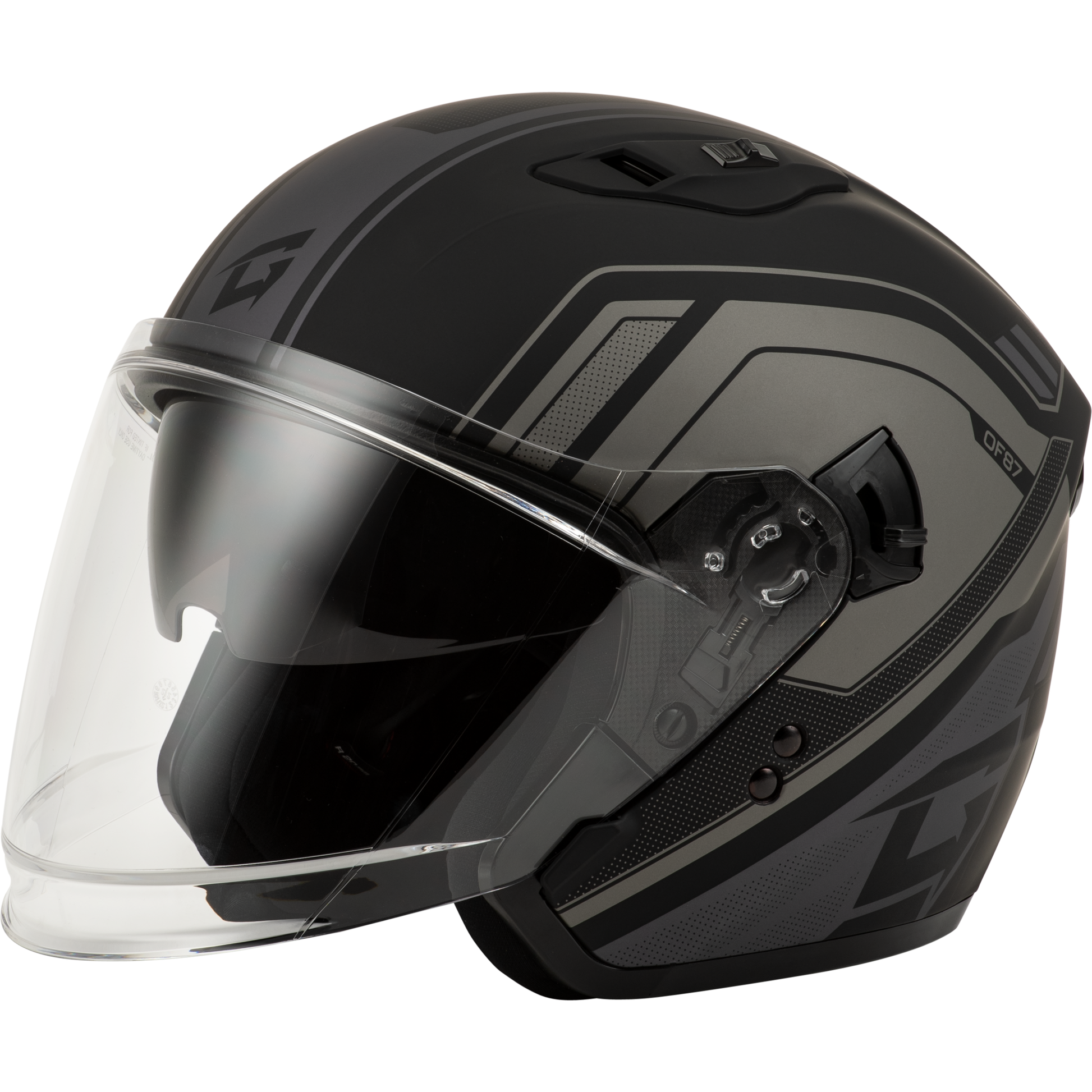 Of 87 Duke Helmet Matte Black/Grey 2x