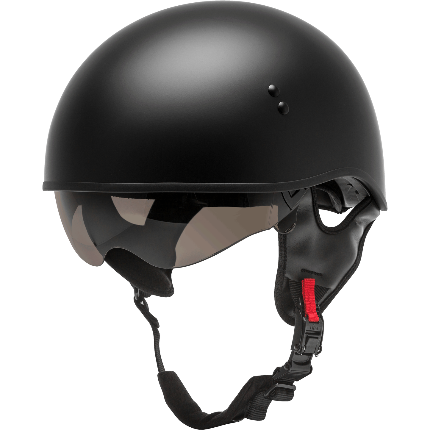Hh 65 Half Helmet Naked Matte Black Md