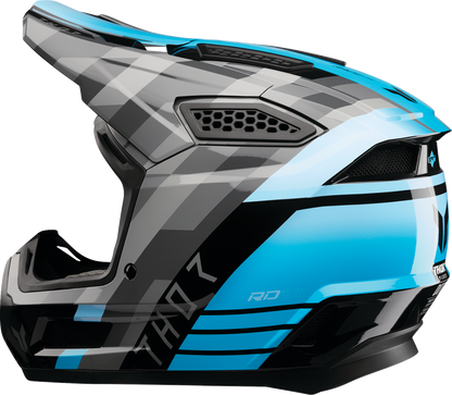 THOR Fleet Helmet - Camber - Black/Teal - XL 0110-9421
