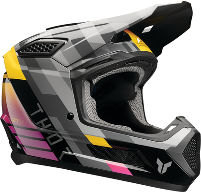 THOR Fleet Helmet - Camber - Black/Magenta - XL 0110-9409