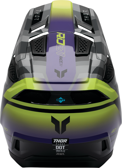 THOR Fleet Helmet - Camber - Black/Purple - 2XL 0110-9416