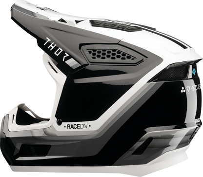 THOR Fleet Helmet - Defy - Black/White - 2XL 0110-9434
