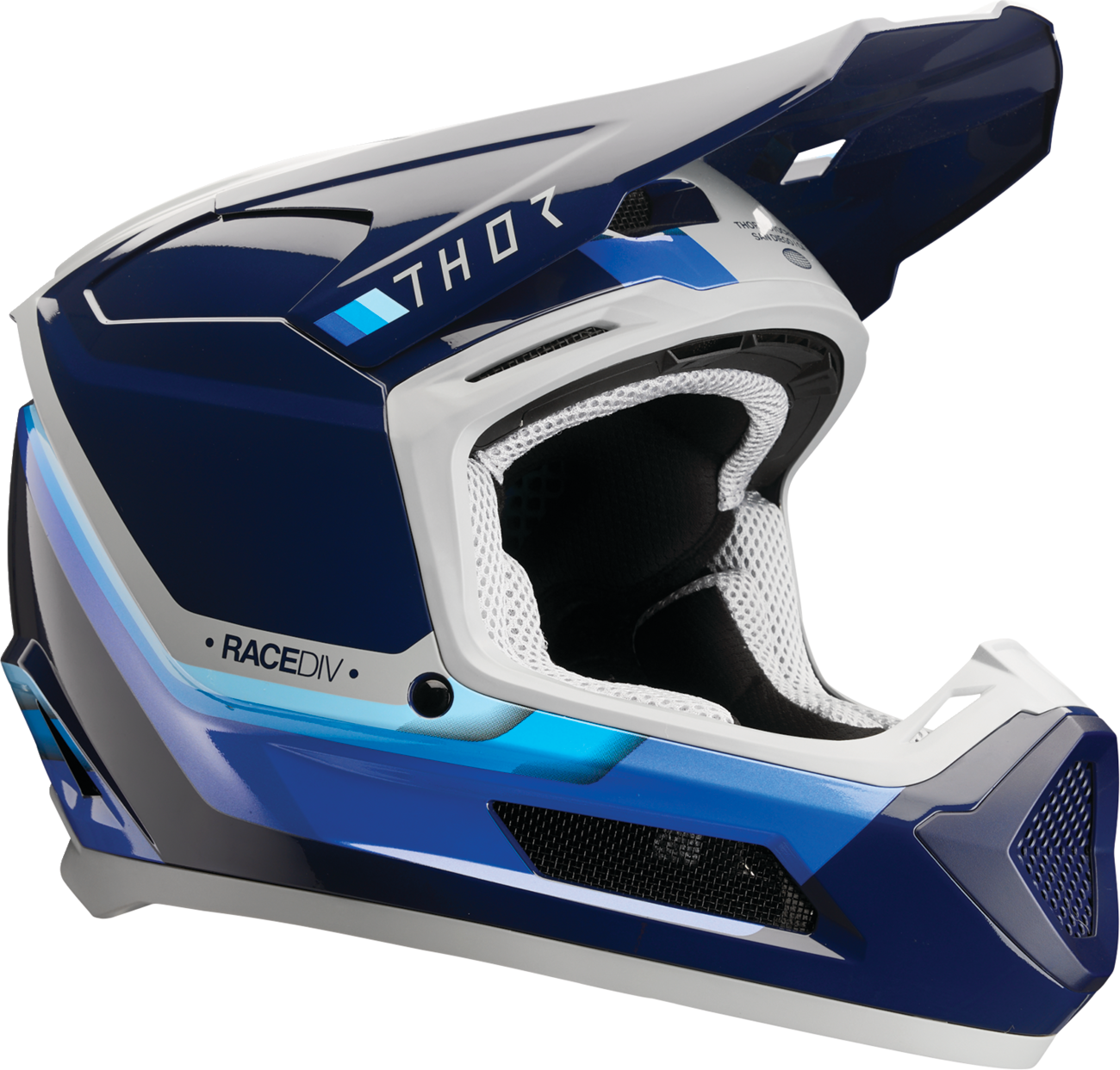 THOR Youth Fleet Helmet - Defy - Blue/Gray - Medium 0111-1763