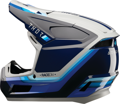 THOR Youth Fleet Helmet - Defy - Blue/Gray - Medium 0111-1763