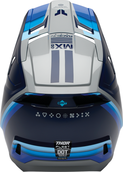 THOR Youth Fleet Helmet - Defy - Blue/Gray - Small 0111-1762