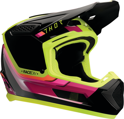 THOR Fleet Helmet - Defy - Black/Acid - Small 0110-9424
