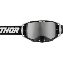 THOR Activate Goggle - Flite - Black - Silver Mirror Lens 2601-3702