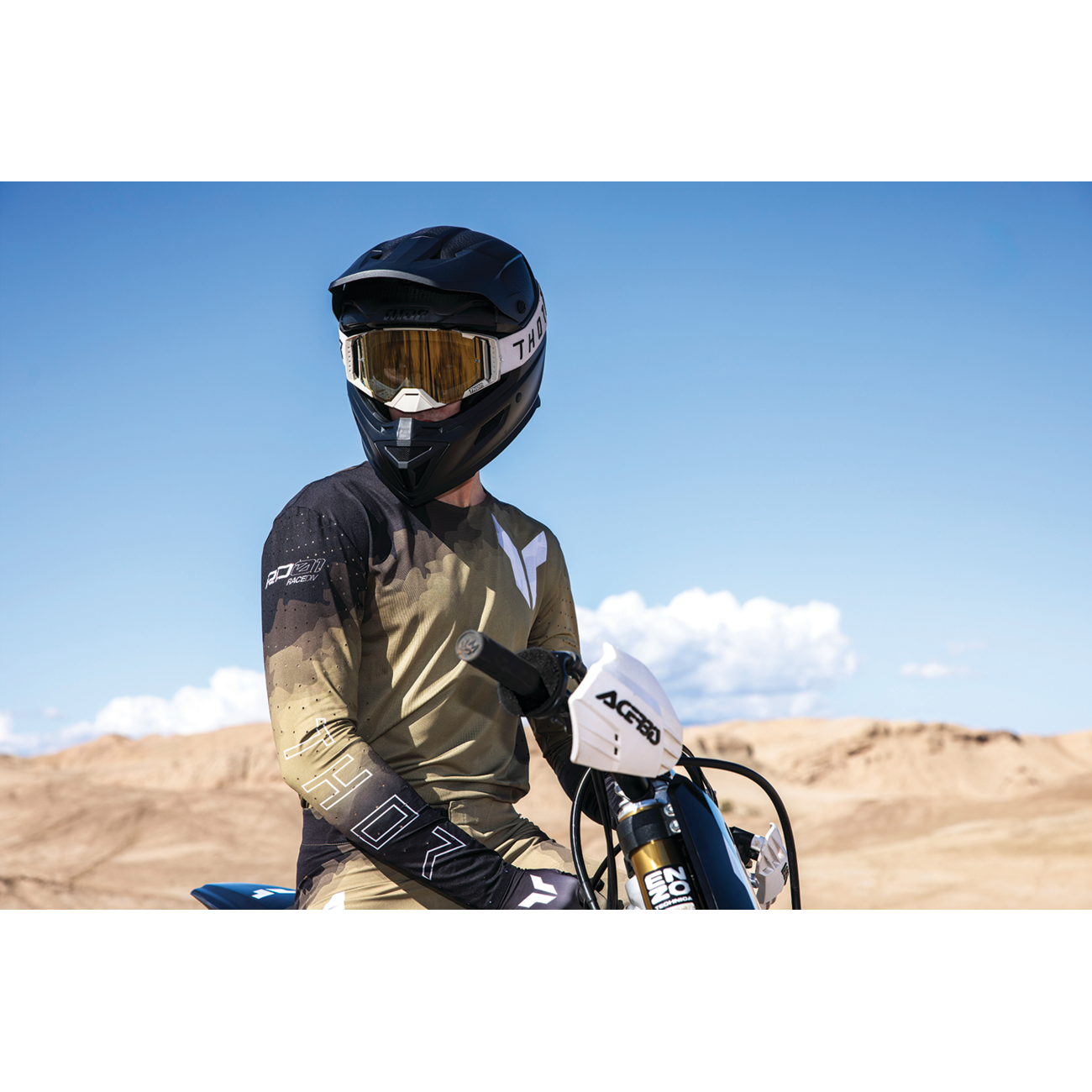 THOR Ascend LTD Goggle - Synth - White - Clear Lens 2601-4019