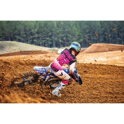 THOR Sportmode Geo Pants - Vintage White/Pink - US 34 2901-12829