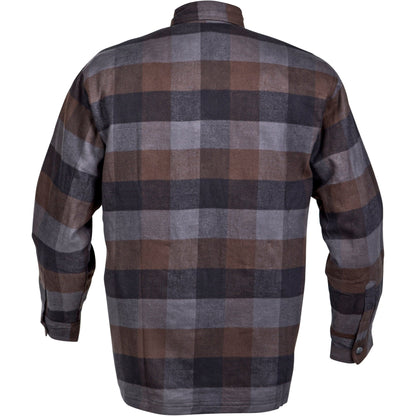 Covert Moto Flannel Black/Brown/Grey Xl