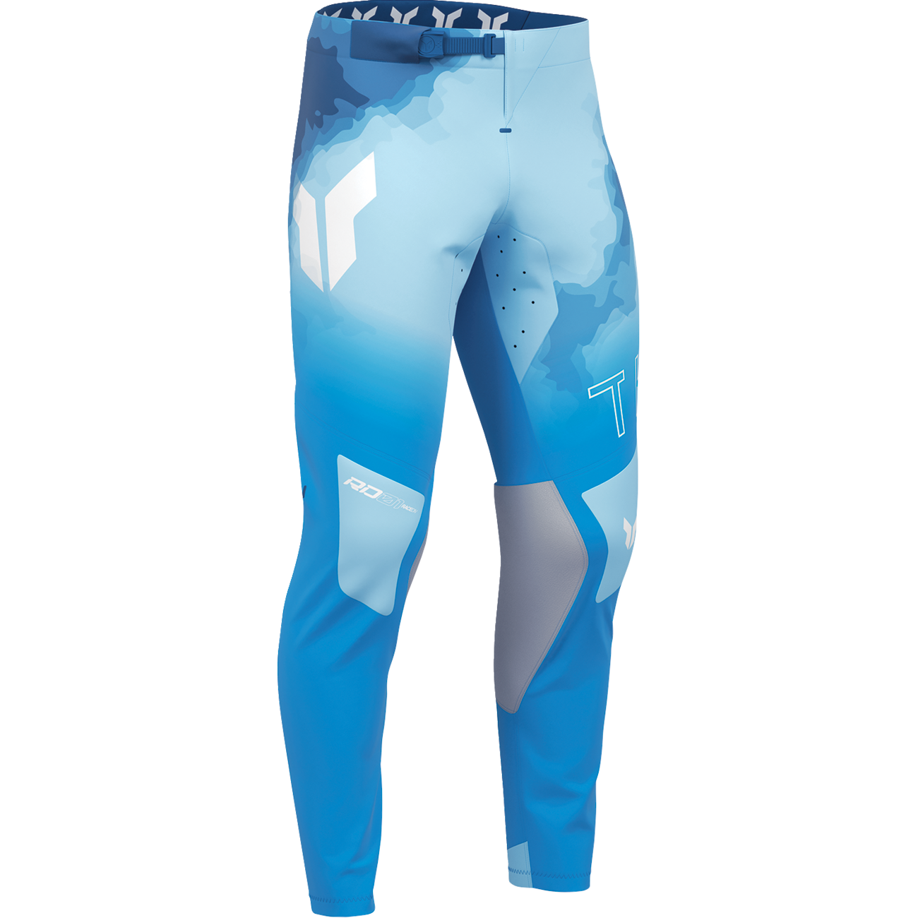 THOR Sportmode Carbon Pants - Electric Blue/Powder Blue - US 30 2901-12780