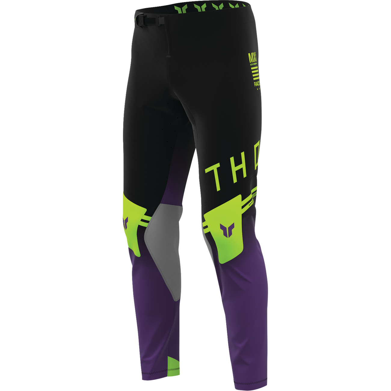 THOR SPORTMODE Geo Pants - Black/Purple - US 30 2901-12798