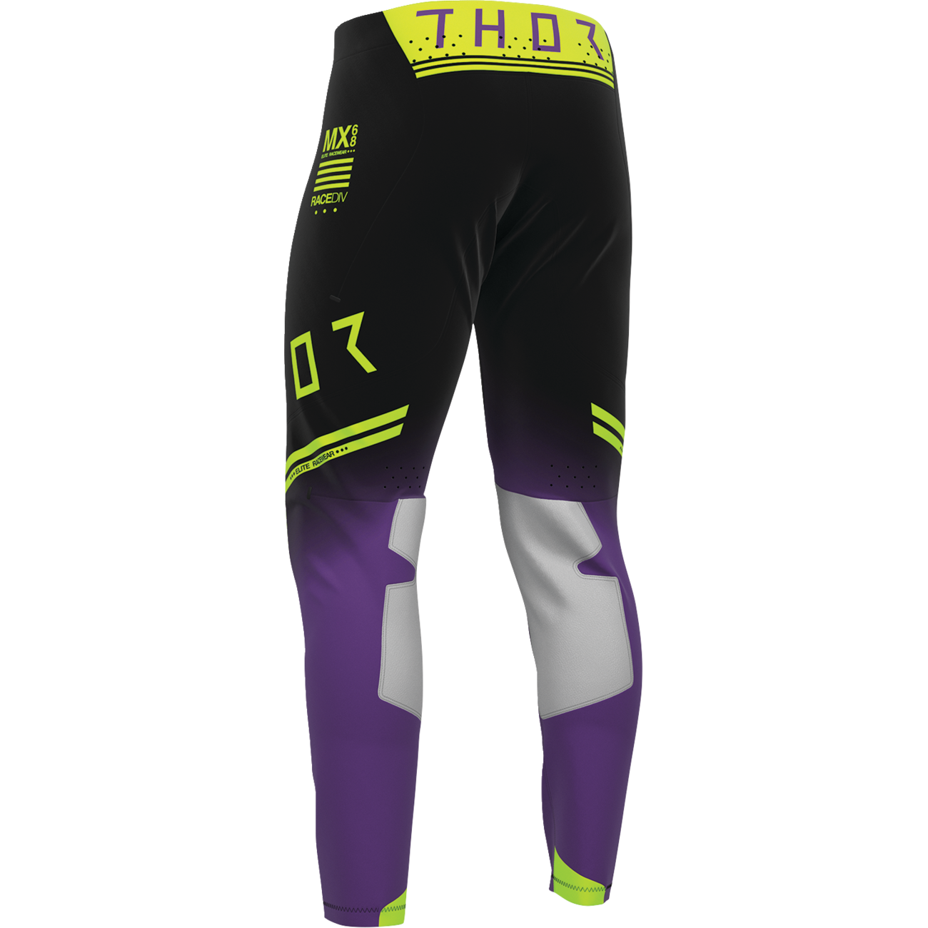 THOR SPORTMODE Geo Pants - Black/Purple - US 30 2901-12798