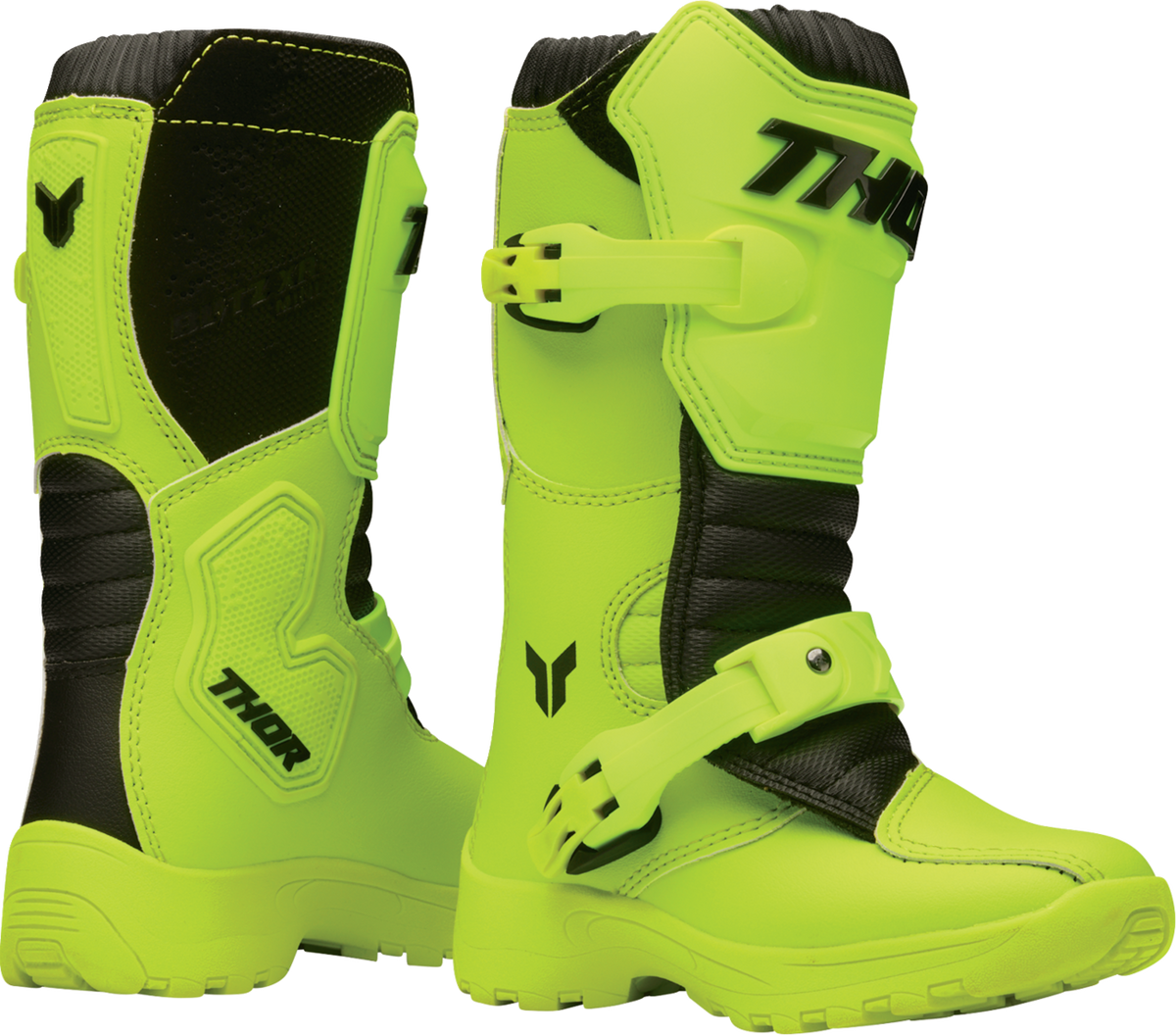 THOR Blitz XR Mini Boots - Acid - US 13 / EU 31 3411-0802