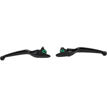 Smooth Lever Set Black Flt 17 20 Except Tri Glide