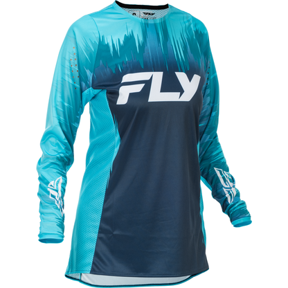 Women's Lite Jersey Aqua/Navy/White Sm