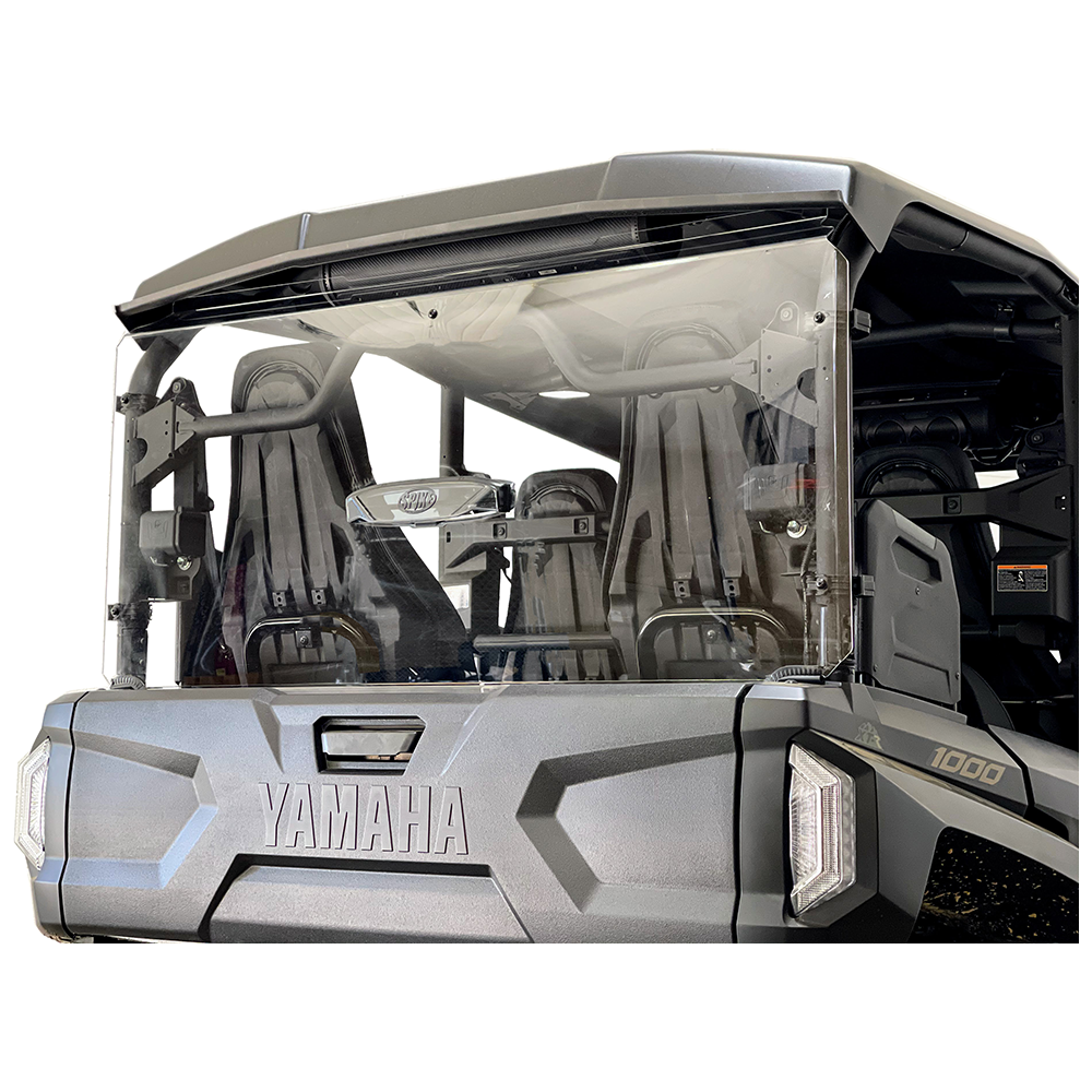 Rear Vented Windshield Clr Yam