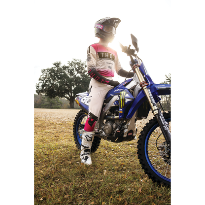THOR Sportmode Geo Pants - Vintage White/Pink - US 38 2901-12831
