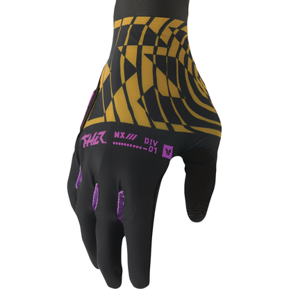 THOR Sportmode Mind Control Gloves - Black/Caramel - XL 3330-8571