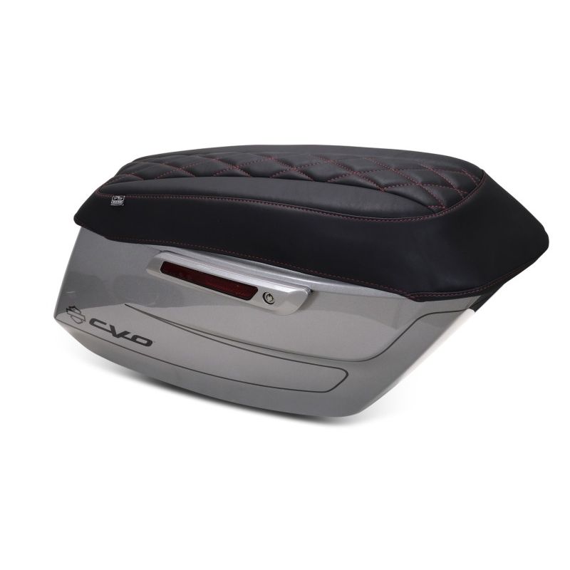 Mustang 23-25 Harley CVO Road Glide (ST) Deluxe Diamond Saddlebag Lid Covers