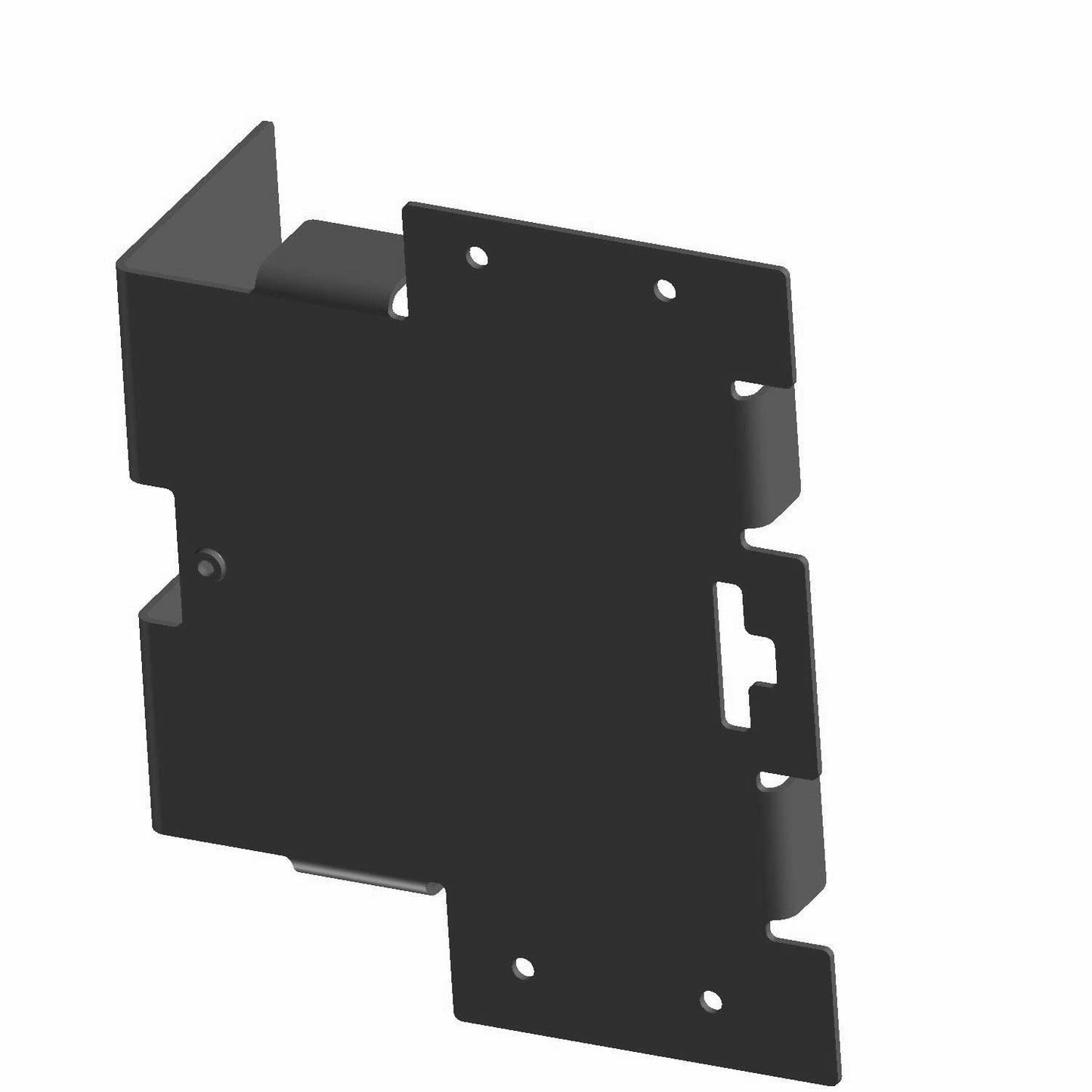Polaris Ranger Battery Tray Bracket, Matte Black, Genuine OEM Part 5258009-458, Qty 1
