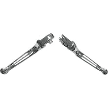 2 Slot Lever Set Chrome Big Twin 07 Up