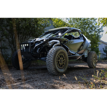 Front Bumper Kit Black Coated Steel Pol