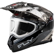 Trekker Cw Conceal Helmet Elec Shld Black/Grey/White Md