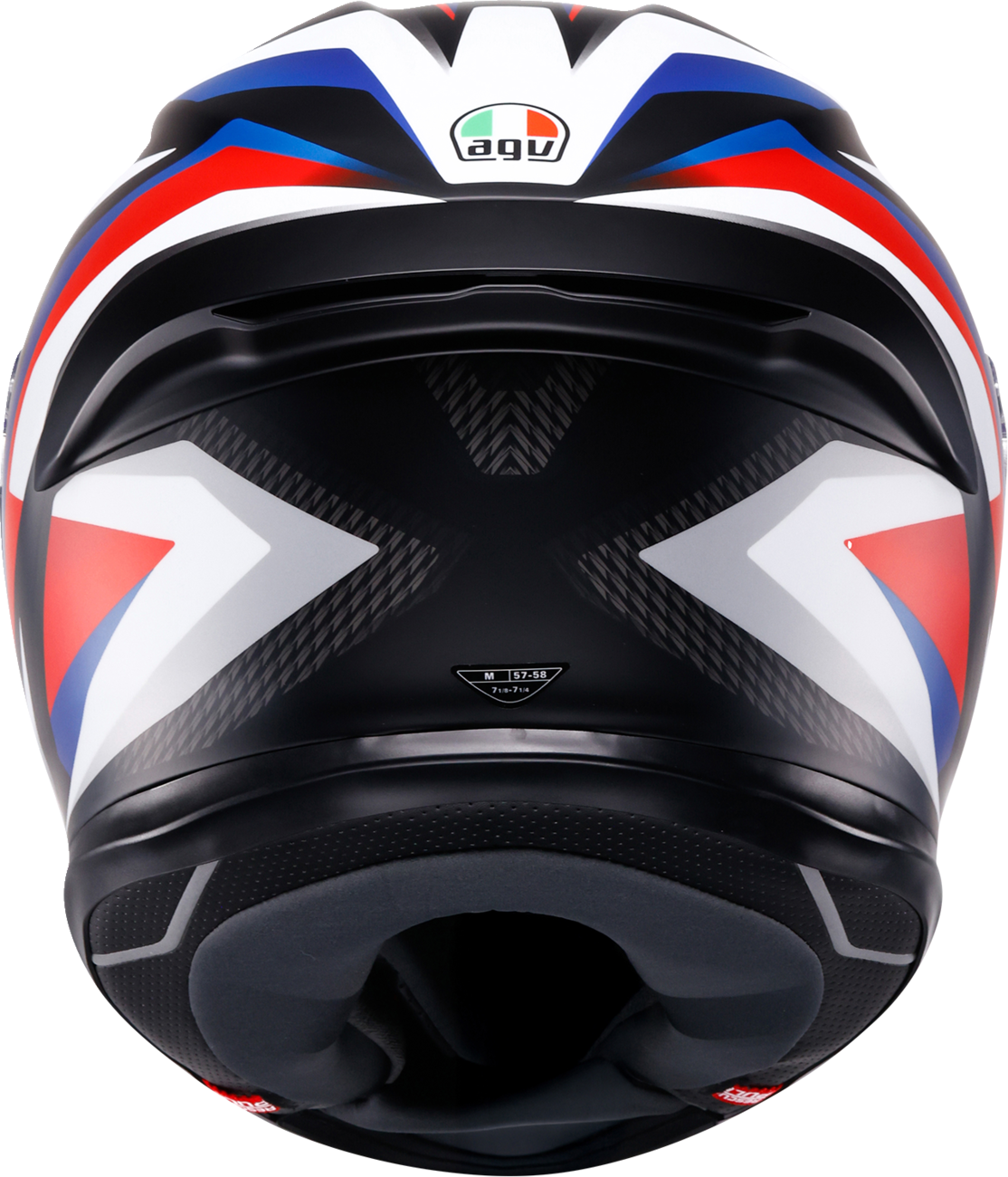 AGV K6 S Helmet - Timewarp - Matte Black/Red/Blue - XL 2118395016-028-XL