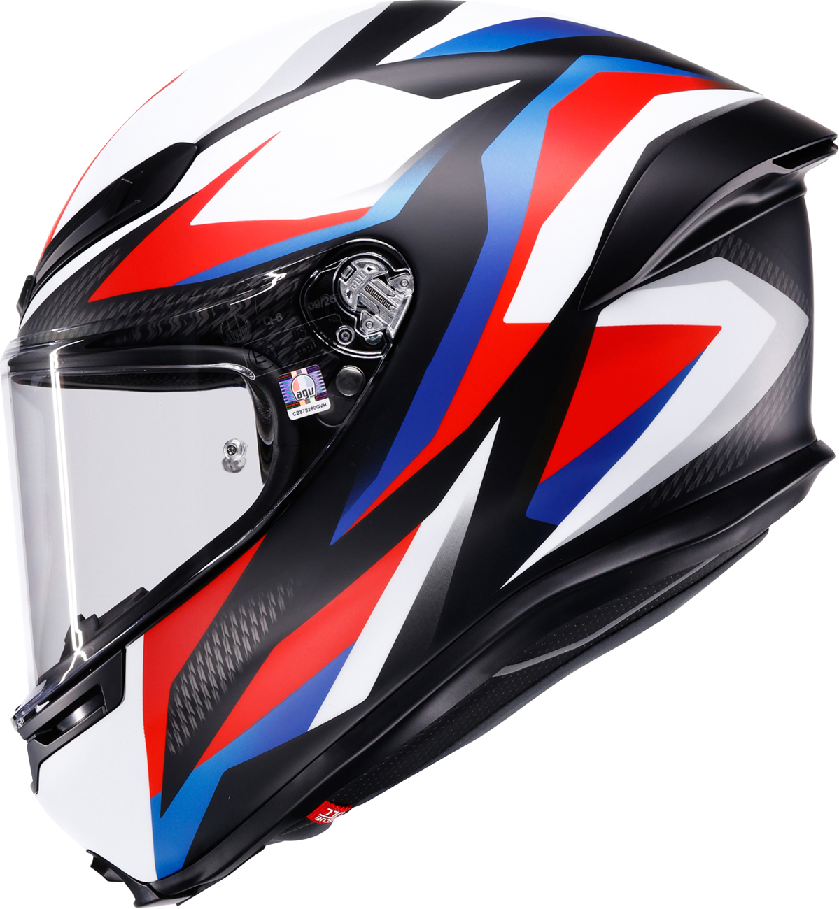 AGV K6 S Helmet - Timewarp - Matte Black/Red/Blue - XL 2118395016-028-XL