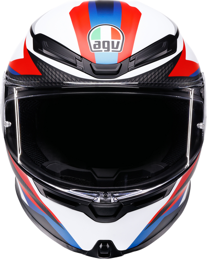 AGV K6 S Helmet - Timewarp - Matte Black/Red/Blue - XL 2118395016-028-XL