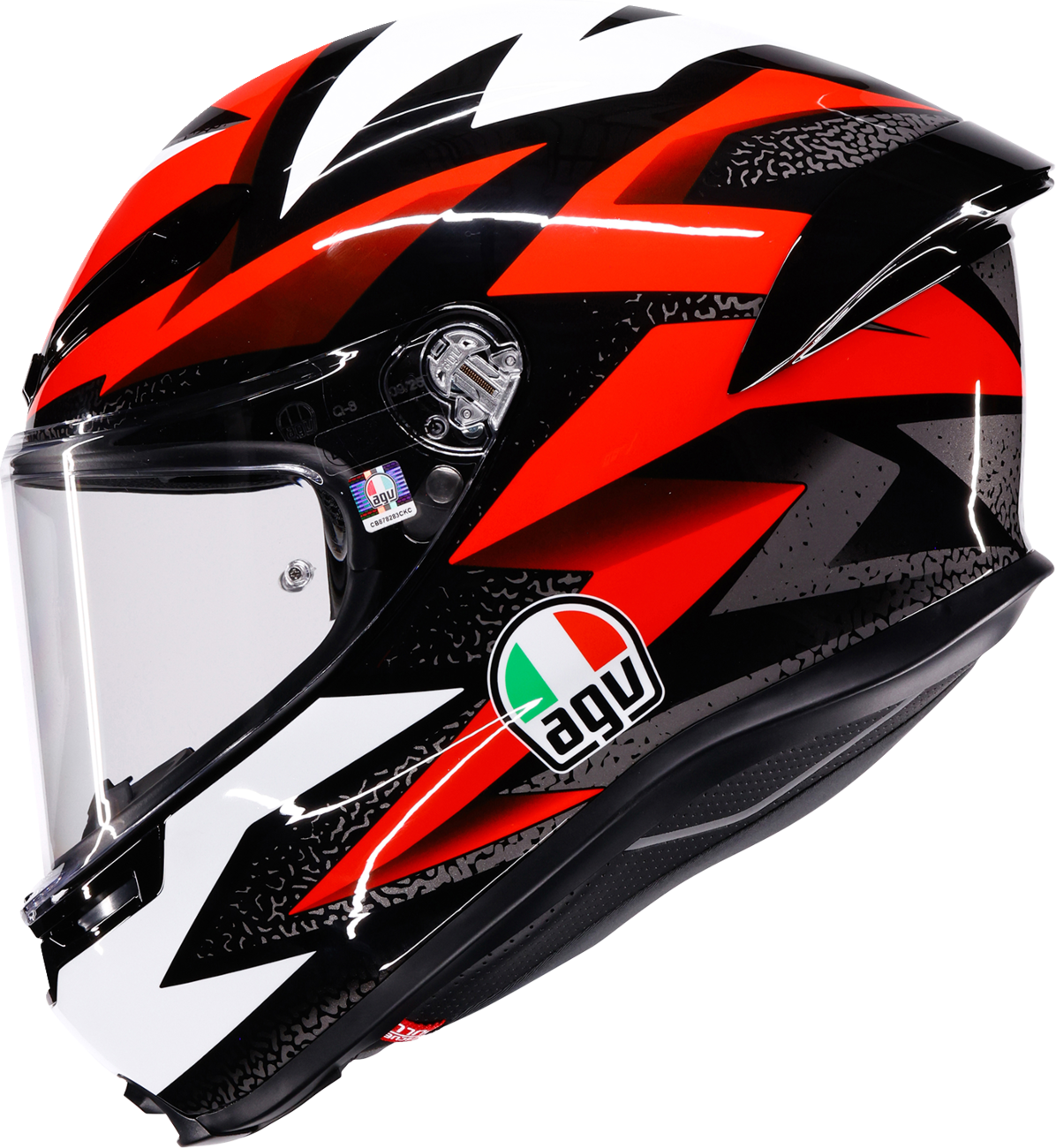 AGV K6 S Helmet - Braven - Black/Red/White - XL 2118395016-029-XL