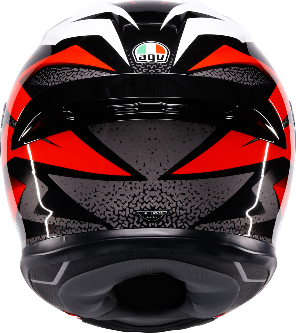 AGV K6 S Helmet - Braven - Black/Red/White - Medium 2118395016-029-M