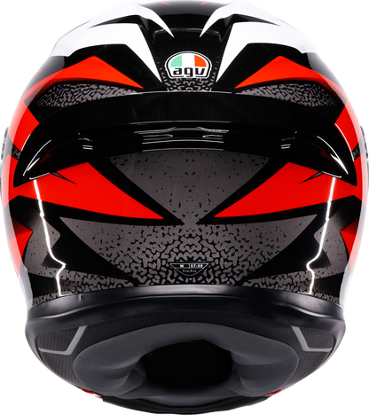 AGV K6 S Helmet - Braven - Black/Red/White - Medium 2118395016-029-M