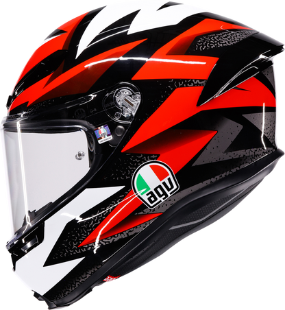 AGV K6 S Helmet - Braven - Black/Red/White - Medium 2118395016-029-M