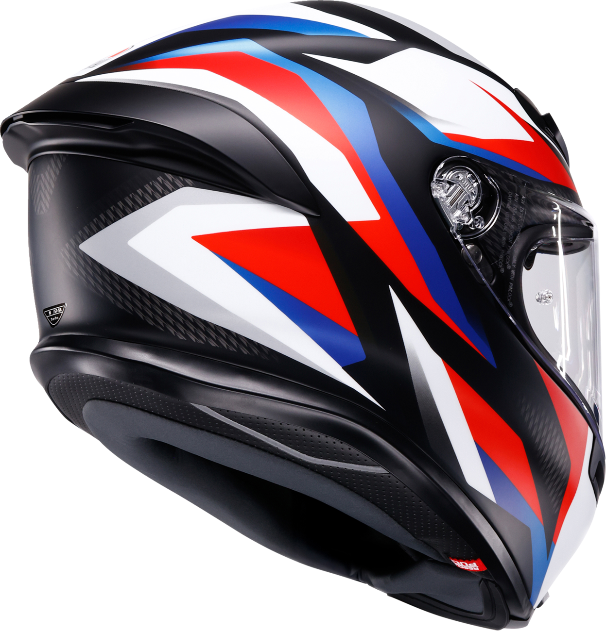 AGV K6 S Helmet - Timewarp - Matte Black/Red/Blue - Medium 2118395016-028-M